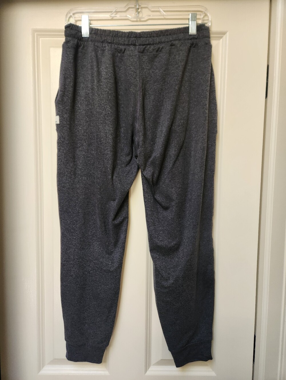 Vuori Womens Heather Charcoal Drawstring Joggers - Picture 4 of 8